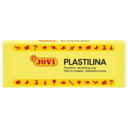 PLASTILINA CJ.15u. 150G AMARILLO CLARO JOVI 7102