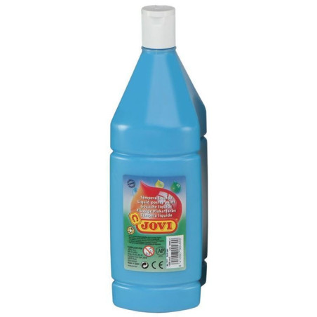 TEMPERA JOVI LIQUIDA 1000ML AZUL CYAN