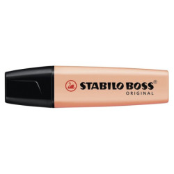 MARCD.FLUOR STABILO BOSS PASTEL MELOCOTON SEDOSO C/12U 70/126