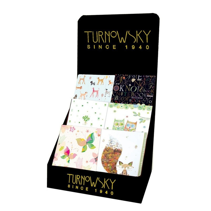 EXPOSITOR 48 BLOC NOTAS RAYAS TURNOWSKY ARGU 38622