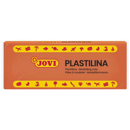 PLASTILINA CJ.15u. 150G NARANJA JOVI 7104