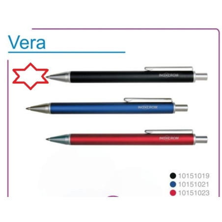 BOLIGRAFO INOXCROM VERA NEGRO C/ESTUCHE 10151019