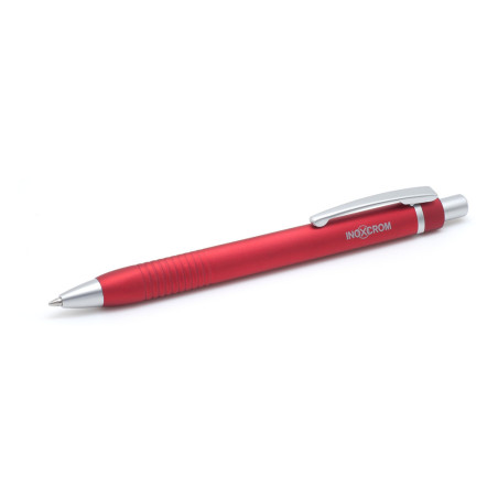BOLIGRAFO INOXCROM SPIN ROJO C/ESTUCHE 10151017