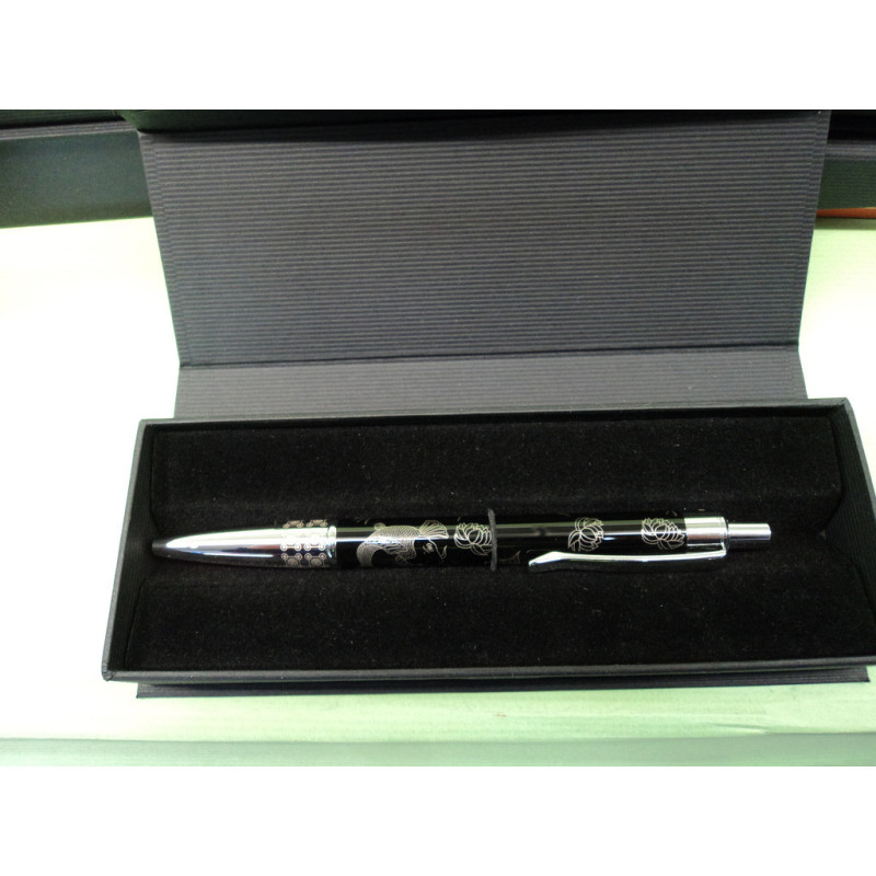 BOLIGRAFO INOXCROM BEAT METAL LOTO NEGRO C/ESTUCHE 10151181