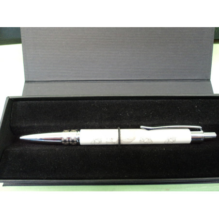 BOLIGRAFO INOXCROM BEAT METAL LOTO PERLA C/ESTUCHE 10151179