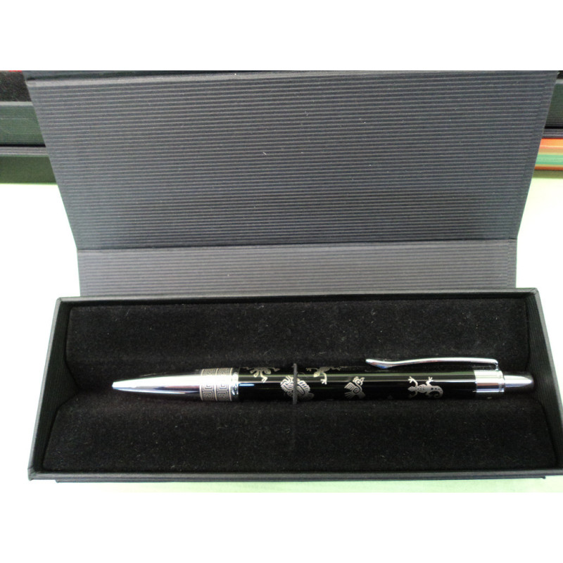 BOLIGRAFO INOXCROM BEAT METAL MASSAI NEGRO C/ESTUCHE 10151175