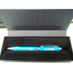 BOLIGRAFO INOXCROM TOUCH METAL COMECOCOS AZUL C/ESTUCHE 10151161