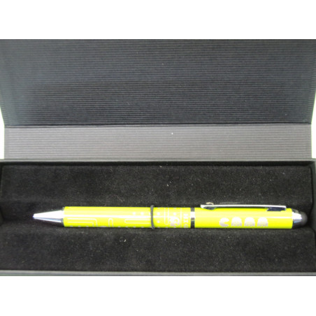 BOLIGRAFO INOXCROM TOUCH METAL COMECOCOS VERDE C/ESTUCHE 10151165