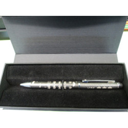 BOLIGRAFO INOXCROM TOUCH METAL MARCIANITOS NEGRO C/ESTUCHE 10151159