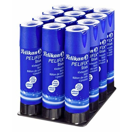 PEGAMENTO BARRA PELIKAN PELIFIX GRANDE 40G C/12U 335671