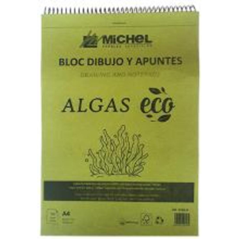BLOC DIBUJO A-4 MCH DIBUJO Y APUNTES ALGAS ECO 120G 50H 2722229 UNIDAD