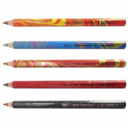 LAPIZ KOH-I-NOOR GRUESO MULTICOLOR BLISTER 5 LAPICES 3406005001BL