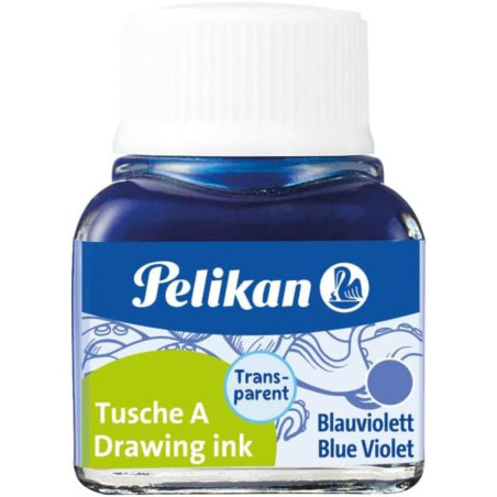 TINTA CHINA PELIKAN 523 FRASCO VIOLETA Nº23