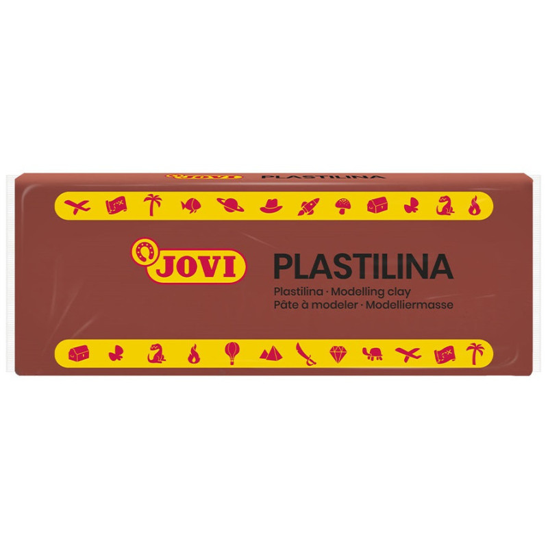 PLASTILINA CJ.15u. 150G MARRON JOVI 7109
