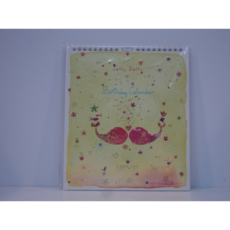 CALENDARIO FAMILIAR ANIVERSARIOS TURNOWSKY 20*25 PERPETUO BALLENAS 38735 ^