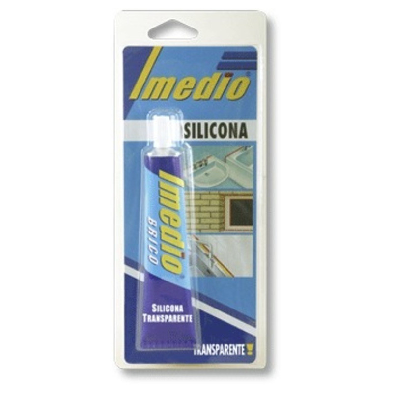 PEGAMENTO IMEDIO BRICO SILICONA TRANSPARENTE 60ML