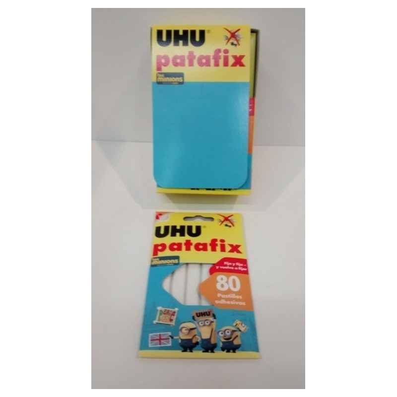 PEGAMENTO TACK UHU PATAFIX 80P C/12U
