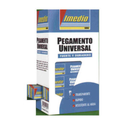 PEGAMENTO IMEDIO UHU BANDA AZUL 35ML C/24U