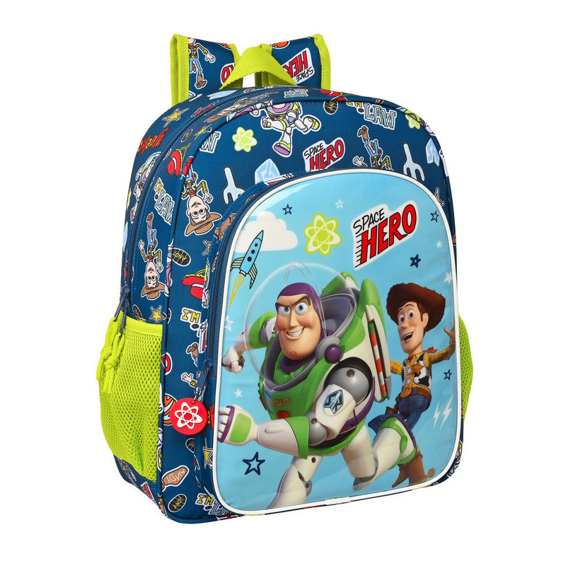 MOCHILA JUNIOR ADAPTABLE TOY STORY "SPACE HERO" 612231640 38*32 SAFTA22