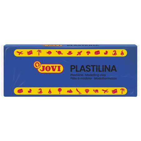 PLASTILINA CJ.15u. 150G AZUL OSCURO JOVI 7113