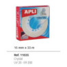 CINTA ADHESIVA APLI CRYSTAL 33*15 REF 11035