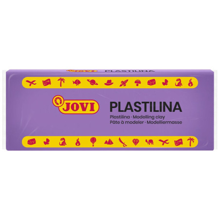 PLASTILINA CJ.15u. 150G LILA JOVI 7114