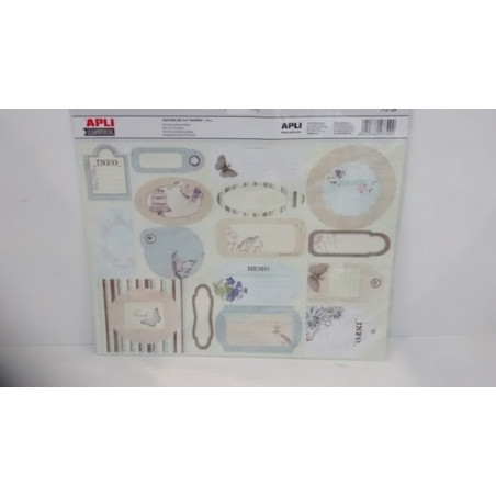 CARTULINA APLI SCRAPBOOKING PACK 16U SERIE NATURE 13729