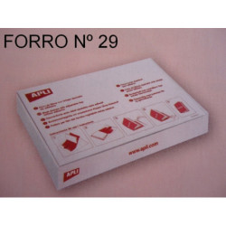 FORRO LIBRO Nº 29 APLI PVC PTE 100U REF 12280