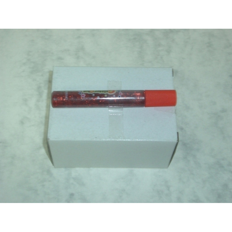PEGAMENTO PURPURINA WG GLITTER GLUE METAL ROJO 10ML C/20U 462 ^