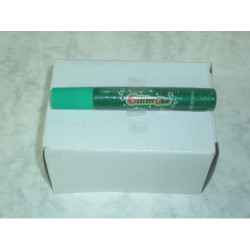 PEGAMENTO PURPURINA WG GLITTER GLUE METAL VERDE 10ML C/20U 48717 ^