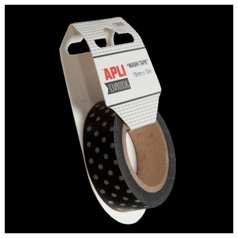 CINTA APLI ESPECIAL SCRAPBOOKING WASHI TAPE 15MM 10M 13929