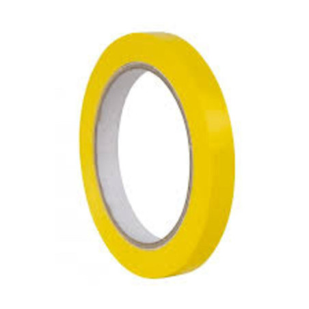 CINTA ADHESIVA CE 66*12 PVC UNIDAD AMARILLO