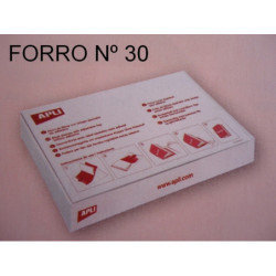 FORRO LIBRO Nº 30 APLI PVC PTE 100U REF 12281