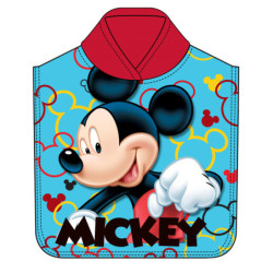 PONCHO DE MICROFIBRA MICKEY MOUSE "ONLY ONE" 2023MIC005 SAFTA23 VAC