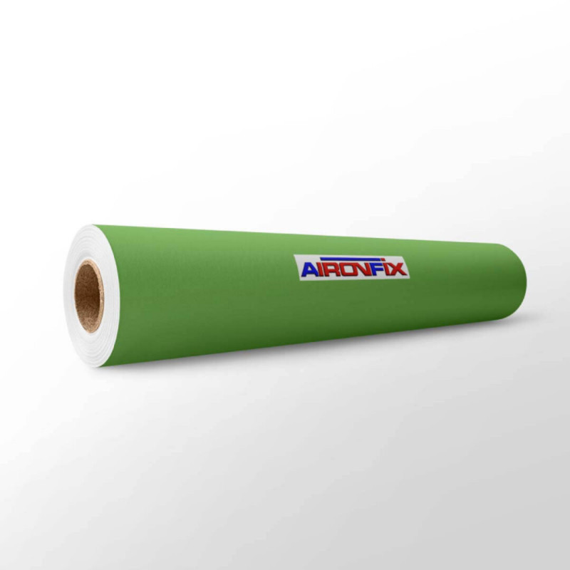 FORRO ADHESIVO 0,45*20M AIRONFIX BRILLO VERDE-1