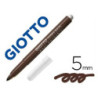ROTULADOR GIOTTO TURBO MAXI FILA MARRON CLARO C/12U 456013