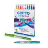 ROTULADOR GIOTTO TURBO SOFT BRUSH PINCEL FILA 10 COLORES F426800