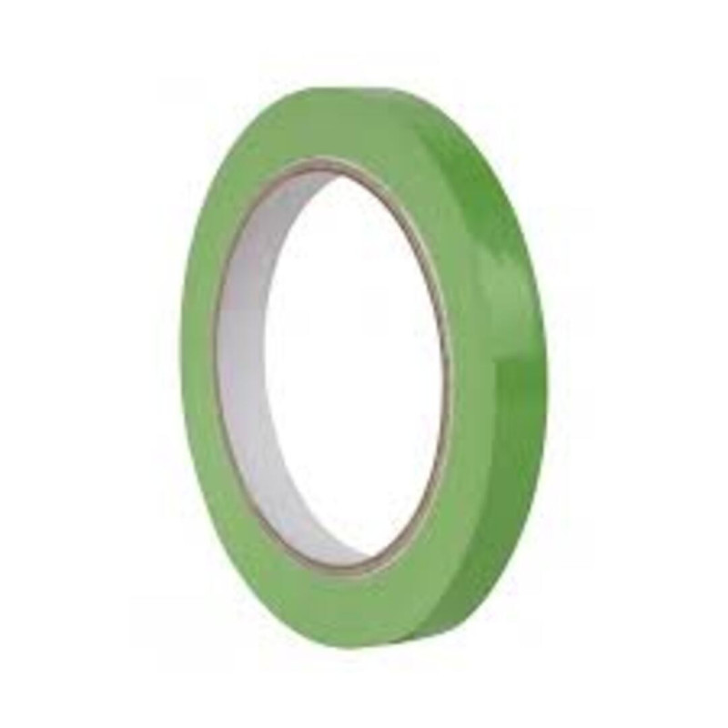 CINTA ADHESIVA CE 66*12 PVC UNIDAD VERDE