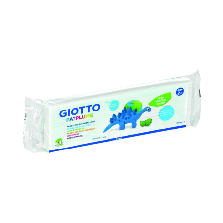 PLASTILINA PATPLUME 350G BLANCO GIOTTO