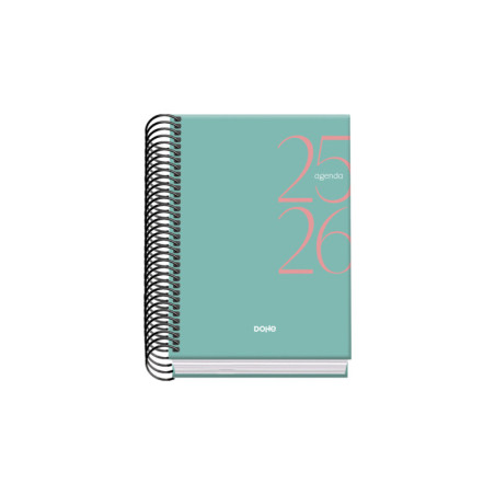 AGENDA ESCOLAR DOHE25 25/26 BASIC SYSTEM TE A-6 DP VERDE 52066