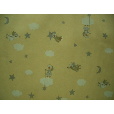 PAPEL REGALO 70*100 NAVIDAD MANO 25H 55-0747