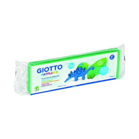 PLASTILINA PATPLUME 350G VERDE OSCURO GIOTTO