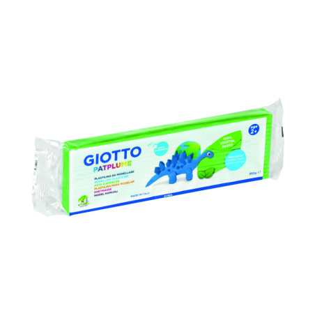 PLASTILINA PATPLUME 350G VERDE CLARO GIOTTO