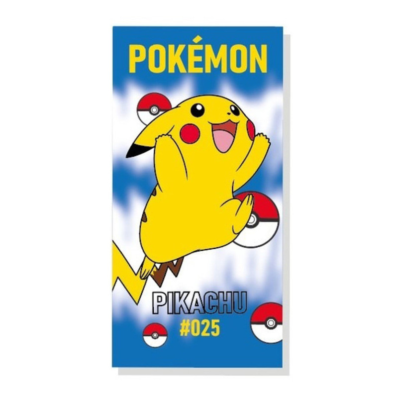 TOALLA MICROFIBRA POKEMON "PIKACHU" 2023POK020 SAFTA23 VAC