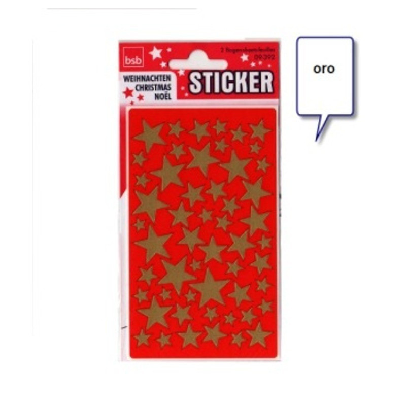 ETIQUETAS ARGU ESTRELLA ORO GR. PEQ. 2H UNIDAD 09-392/321 ^