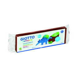 PLASTILINA PATPLUME 350G MARRON GIOTTO