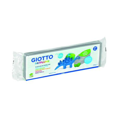 PLASTILINA PATPLUME 350G PLATA GIOTTO