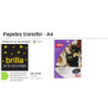 PAPEL APLI HOBBY LINE TRANSFER LUMINISCENTE 3H