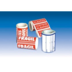 ETIQUETAS APLI ROLLO FRAGIL 296