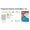 ETIQUETAS APLI I/L/C A-4 REMOVIBLE  45*8 JOYERIA 25H 10314